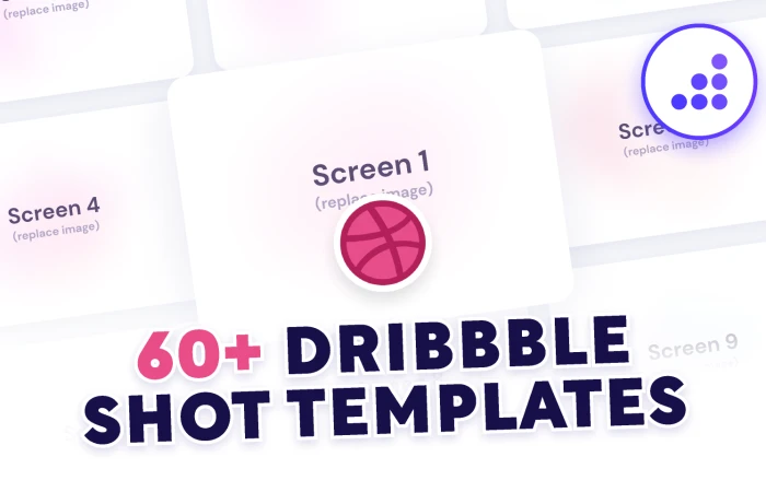 60+ Dribbble Shot Templates | BRIX Templates  - Free Figma Template