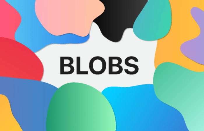 Abstract Blob Vector Shapes  - Free Figma Template