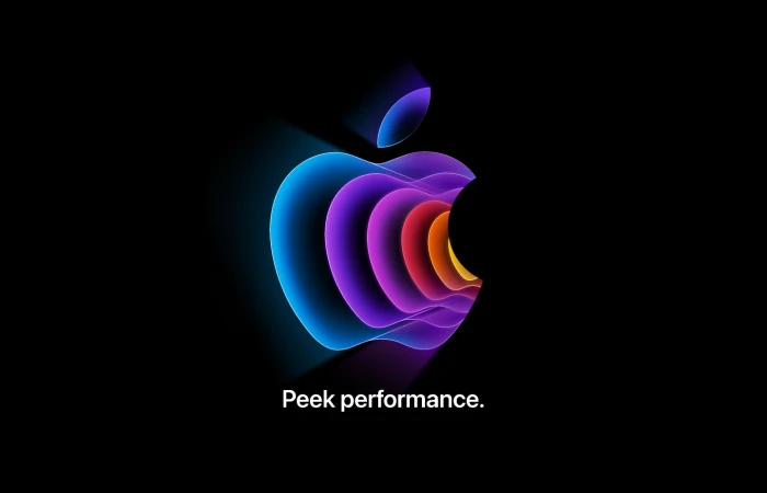 Apple Event Invite  Peek Performance  - Free Figma Template