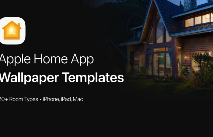 Apple Home App Wallpaper Templates  - Free Figma Template