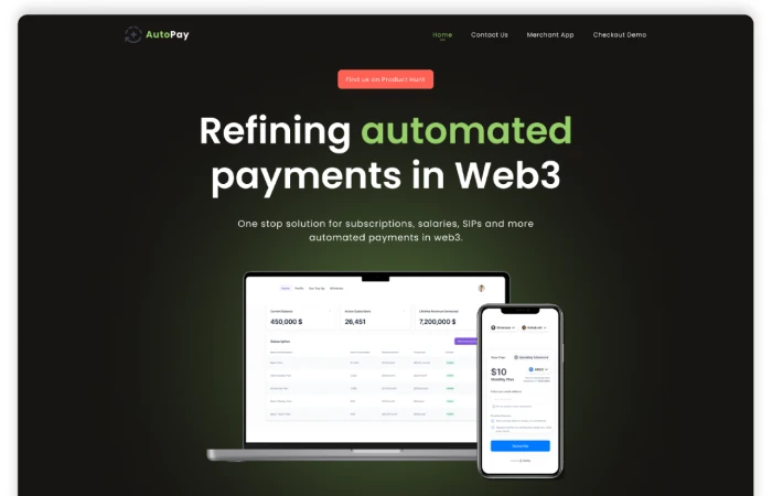 AutoPay Finance Redesign  - Free Figma Template
