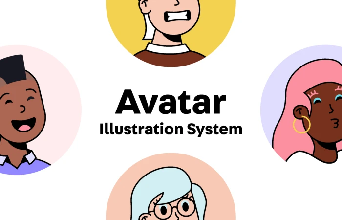Avatar Illustration System  - Free Figma Template