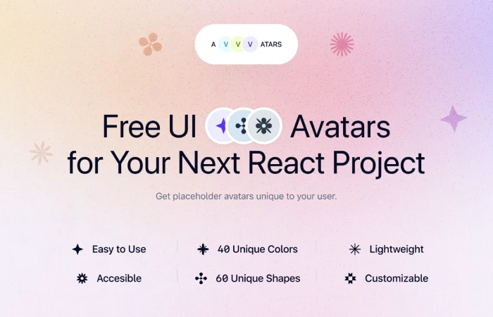 Avvvatars.com - Open Source React UI Avatar Library (Community)  - Free Figma Template