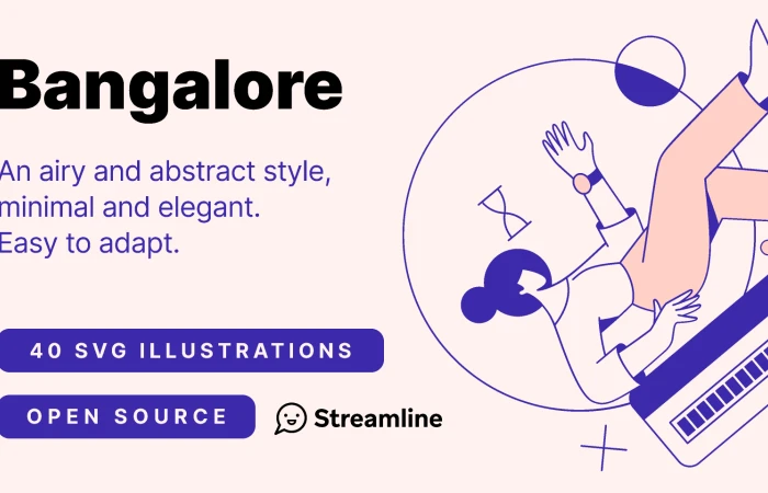 Bangalore Free Illustration Set  - Free Figma Template