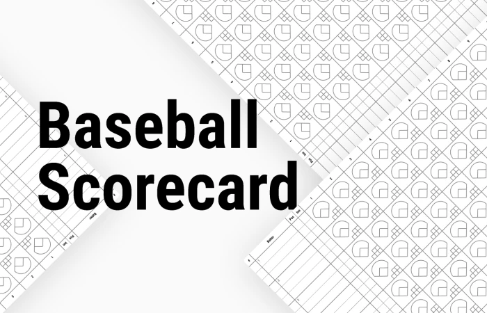 Baseball Scorecard  - Free Figma Template