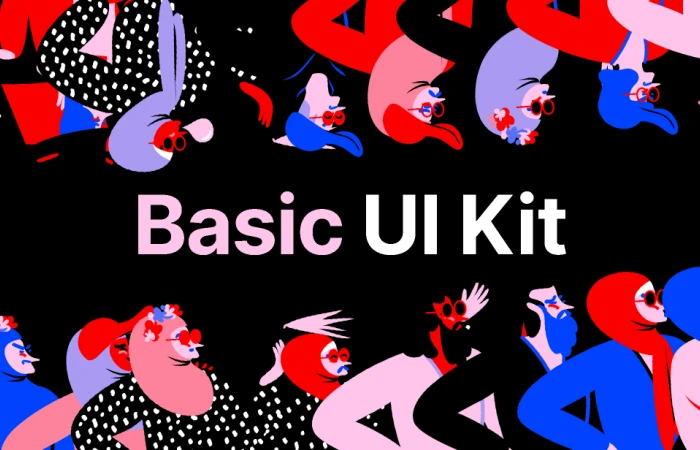 Basic UI Kit  - Free Figma Template