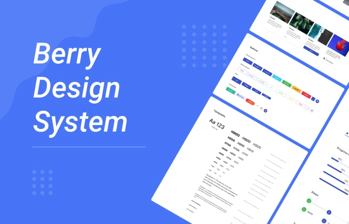 Berry Web Design System  - Free Figma Template