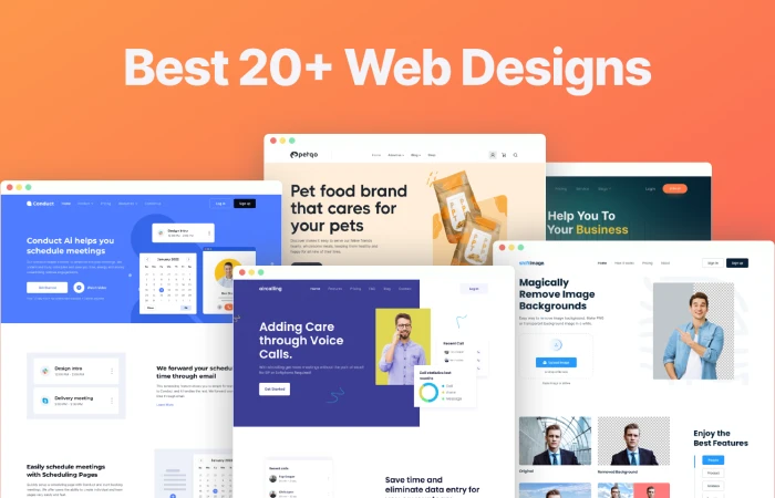 Best 20+ Web Designs  - Free Figma Template