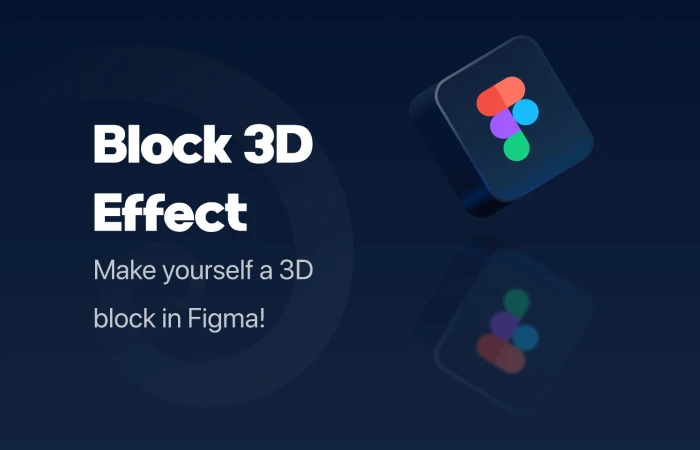 Block 3D  - Free Figma Template