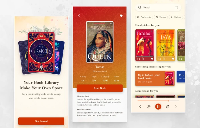 Book Store App  - Free Figma Template