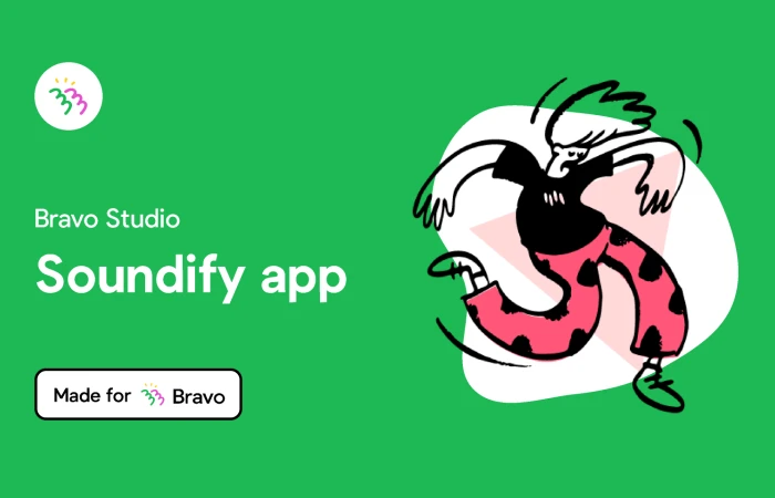 Bravo Sample App: Soundify app  - Free Figma Template