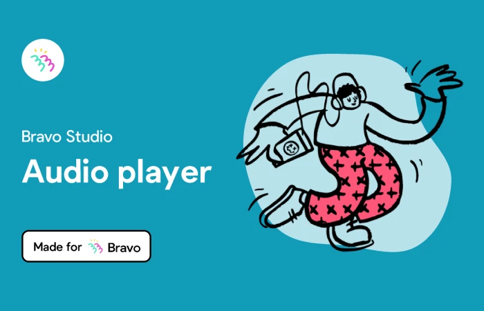 Bravo Sample: Audio Player  - Free Figma Template
