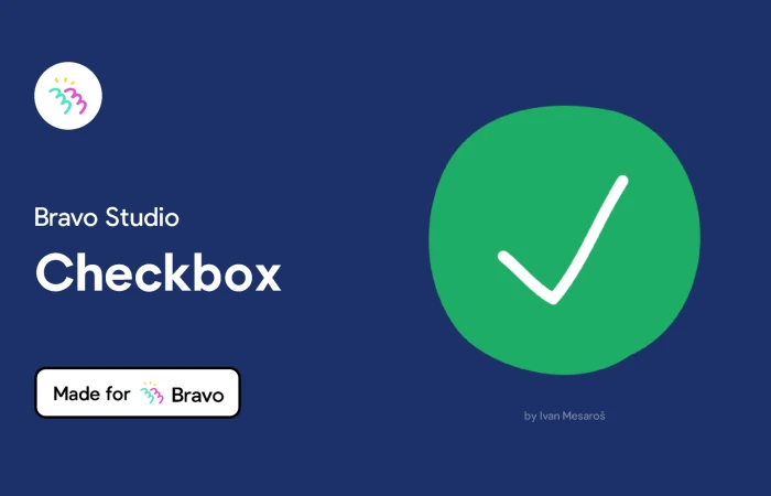 Bravo Sample: Checkbox  - Free Figma Template