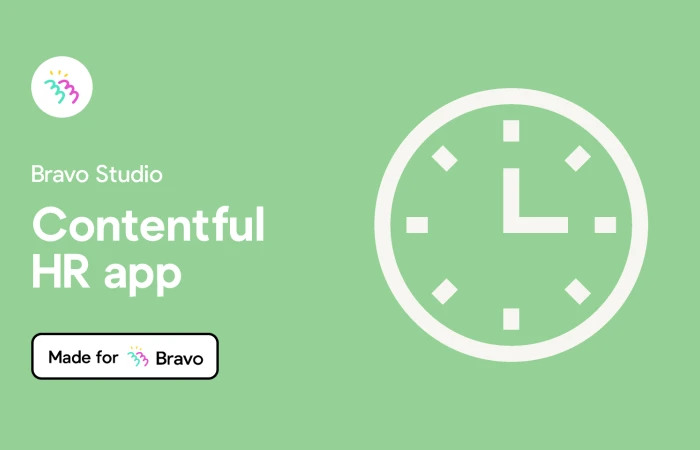 Bravo Sample: Contentful HR app  - Free Figma Template