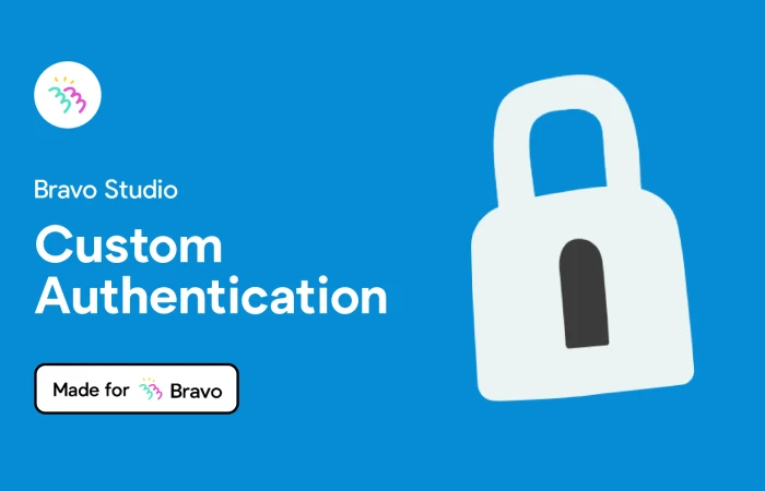 Bravo Sample: Custom Authentication  - Free Figma Template