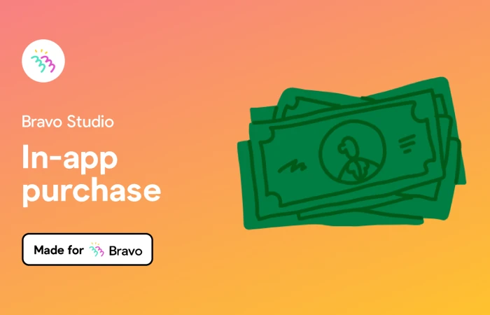 Bravo Sample: In-App Purchase  - Free Figma Template