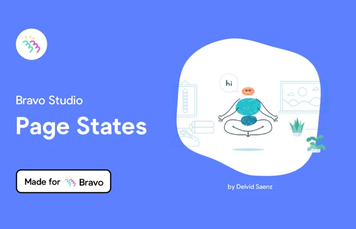 Bravo Sample: Page States  - Free Figma Template