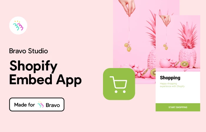 Bravo Sample: Shopify Embed app  - Free Figma Template
