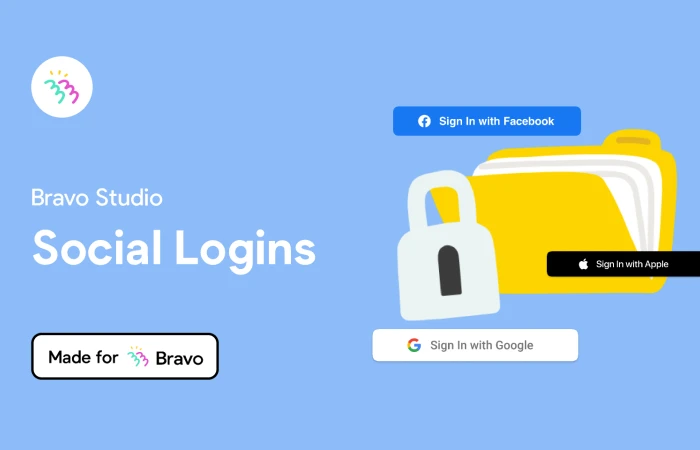 Bravo Sample: Social Logins with OAuth 2.0  - Free Figma Template