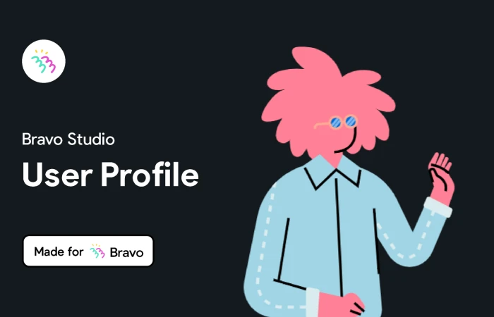 Bravo Sample: User profile  - Free Figma Template
