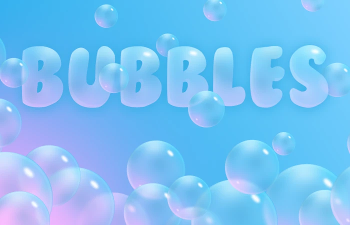 Bubbles Vector BG [FREE]  - Free Figma Template