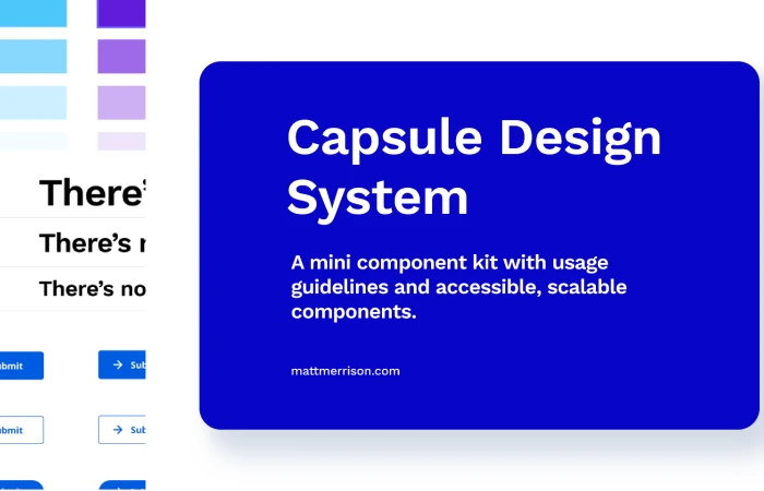 Capsule Design System v1.0  - Free Figma Template