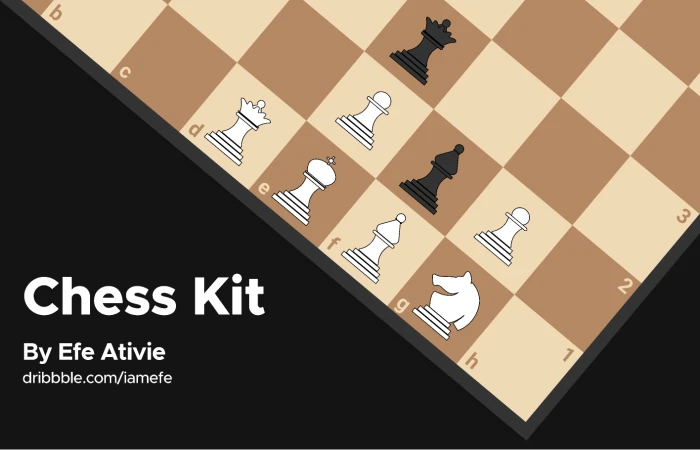 Chess kit  - Free Figma Template