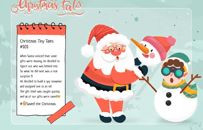 Christmas Tales  - Free Figma Template