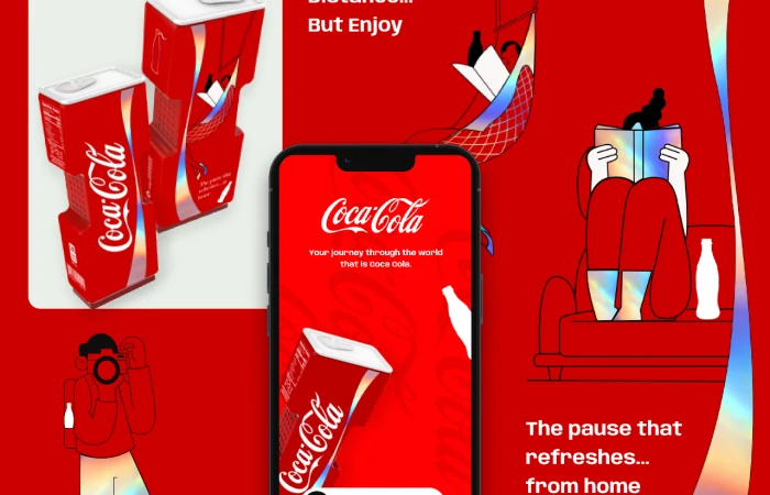 Coca Cola Reimagined  - Free Figma Template