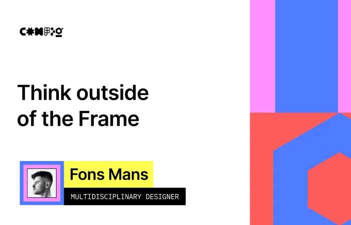 Config 2022 - Think outside of the Frame  - Free Figma Template