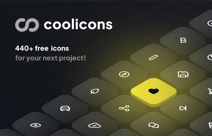 coolicons | Free Iconset  - Free Figma Template