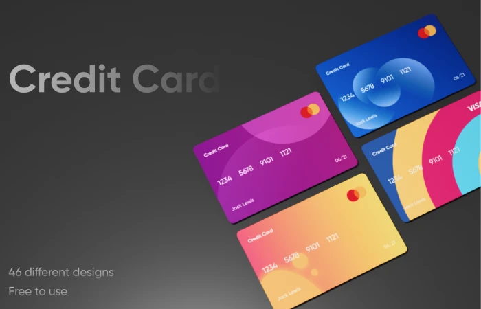 Credit Card 1.0  - Free Figma Template