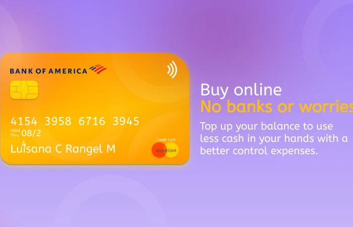 Credit Card / Debit Card Bank Card  - Free Figma Template