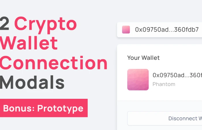 Crypto Connect Wallet  - Free Figma Template