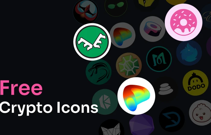 Crypto Icons SVG (Free)  - Free Figma Template