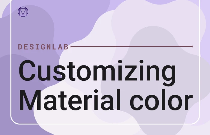 Customizing Material color  - Free Figma Template