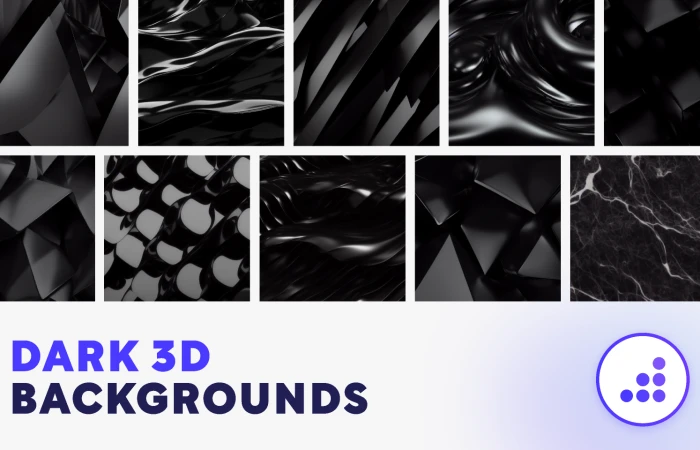 Dark 3D Backgrounds | BRIX Templates  - Free Figma Template