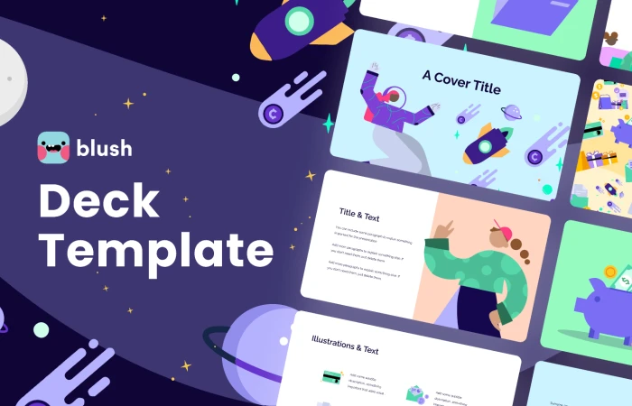 Deck Template with Moneyverse Illustrations  - Free Figma Template