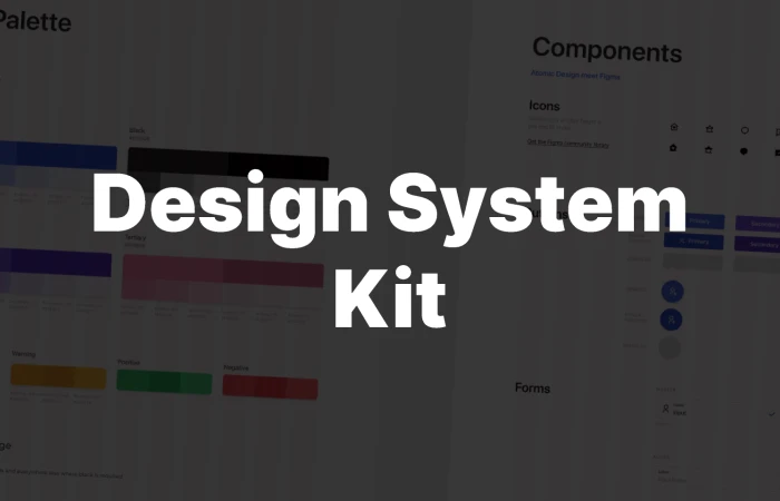 Design system kit  - Free Figma Template
