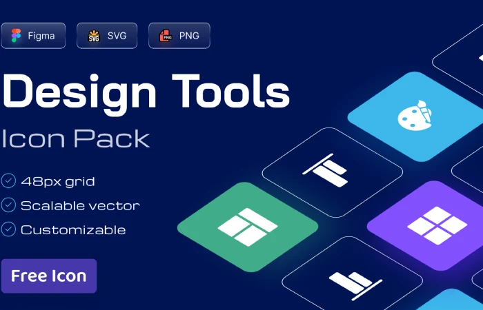 Design Tools Icon Pack  - Free Figma Template