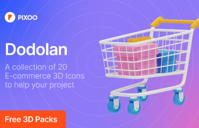 Dodolan 3D Icons (Community)  - Free Figma Template