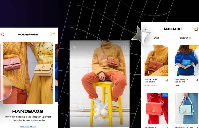 E-commerce Fashion App  - Free Figma Template