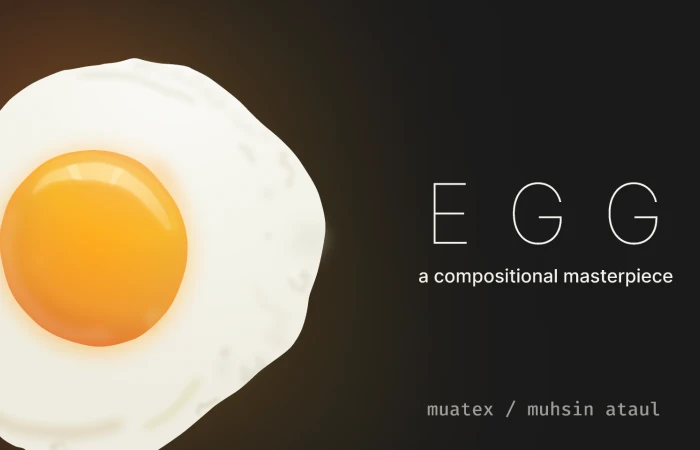 'Egg' | Realistic Artwork Challenge  - Free Figma Template