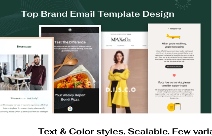 Email Template Design  - Free Figma Template