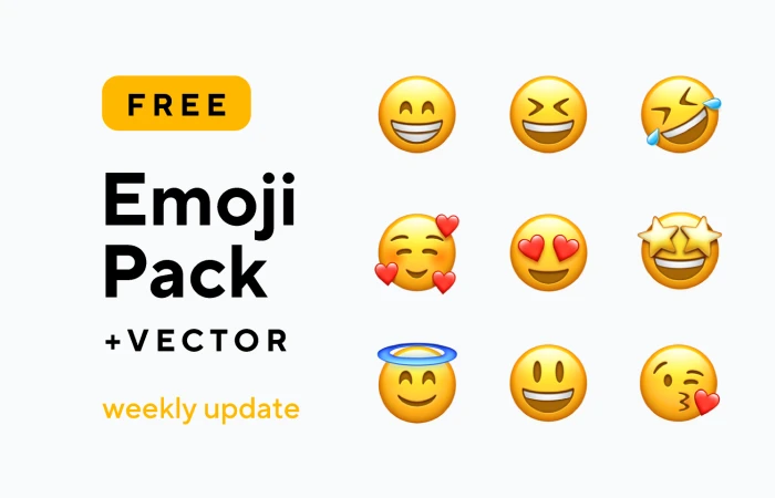 Emoji Pack  - Free Figma Template