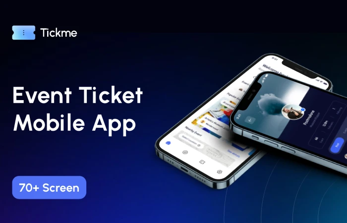 Event Ticket Mobile App - Pickolab Studio  - Free Figma Template