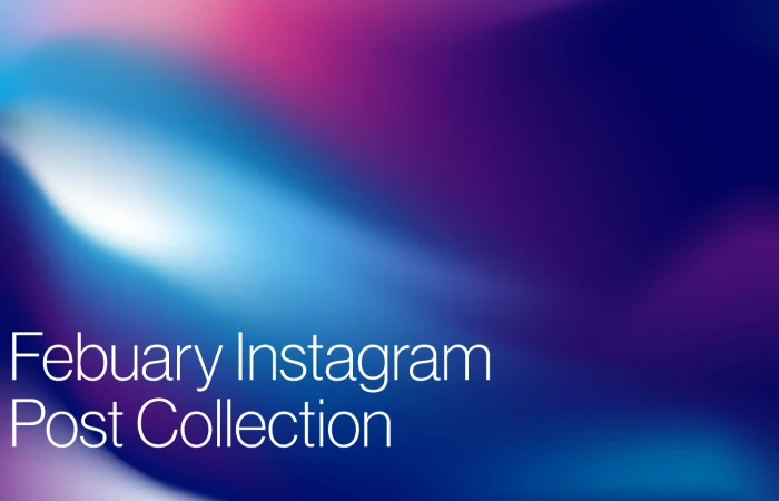 February Instagram Posts (FREE)  - Free Figma Template