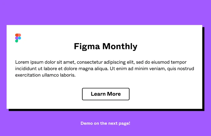 Figma Monthly, with Auto Layout  - Free Figma Template