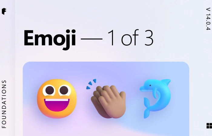 Fluent emoji  1  - Free Figma Template