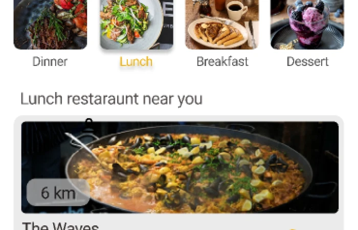 Food app  - Free Figma Template